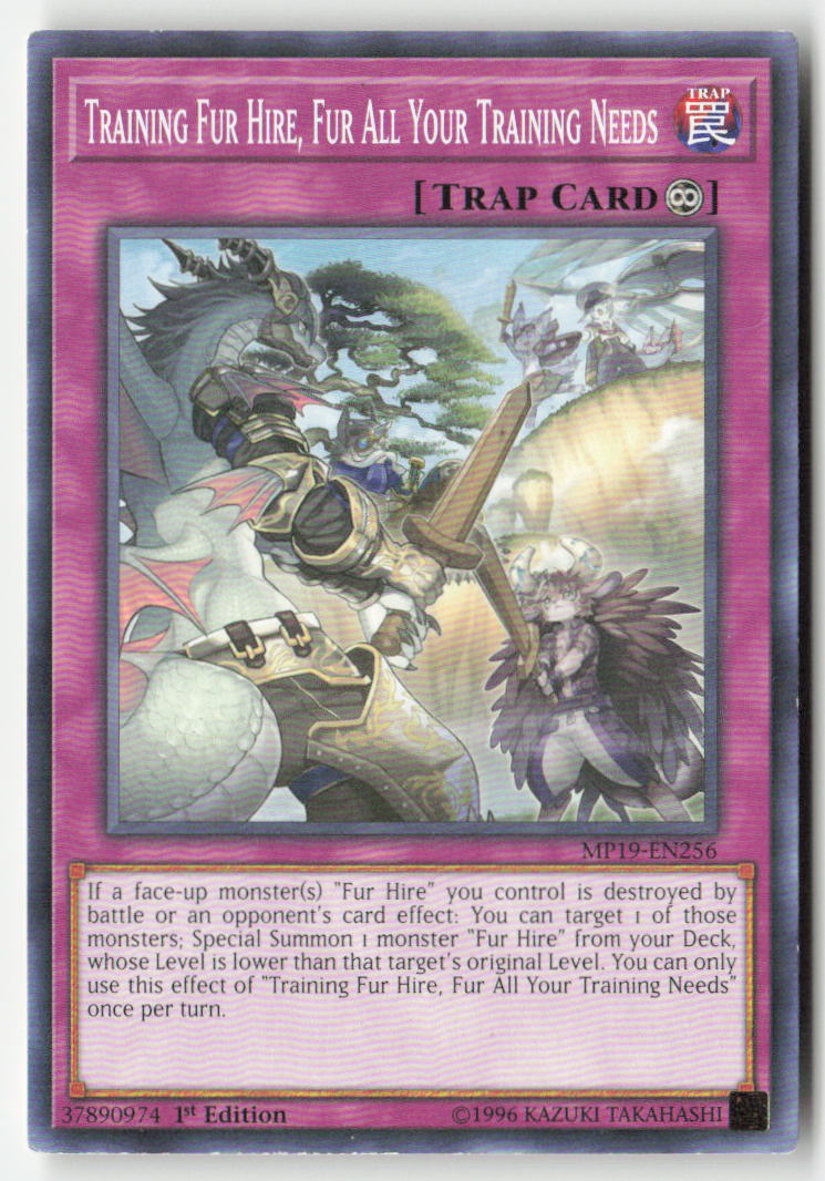 Training Fur Hire, Fur All Your Training Needs MP19-EN256 1st Edition Common Moderately Played