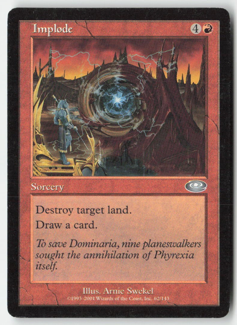 Implode PLS 62 Uncommon Moderately Played