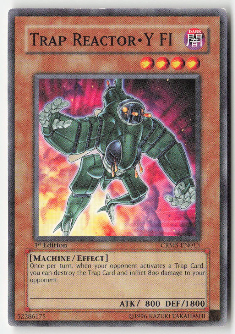 Trap Reactor Y FI CRMS-EN013 1st Edition Common Moderately Played