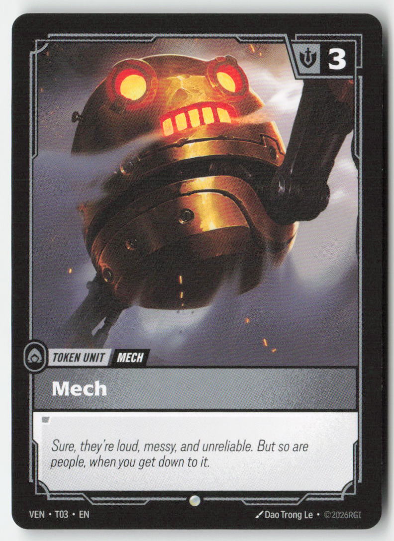 Mech // Recruit #T03 // T04 - Vendetta - Riftbound - Common - Lightly Played