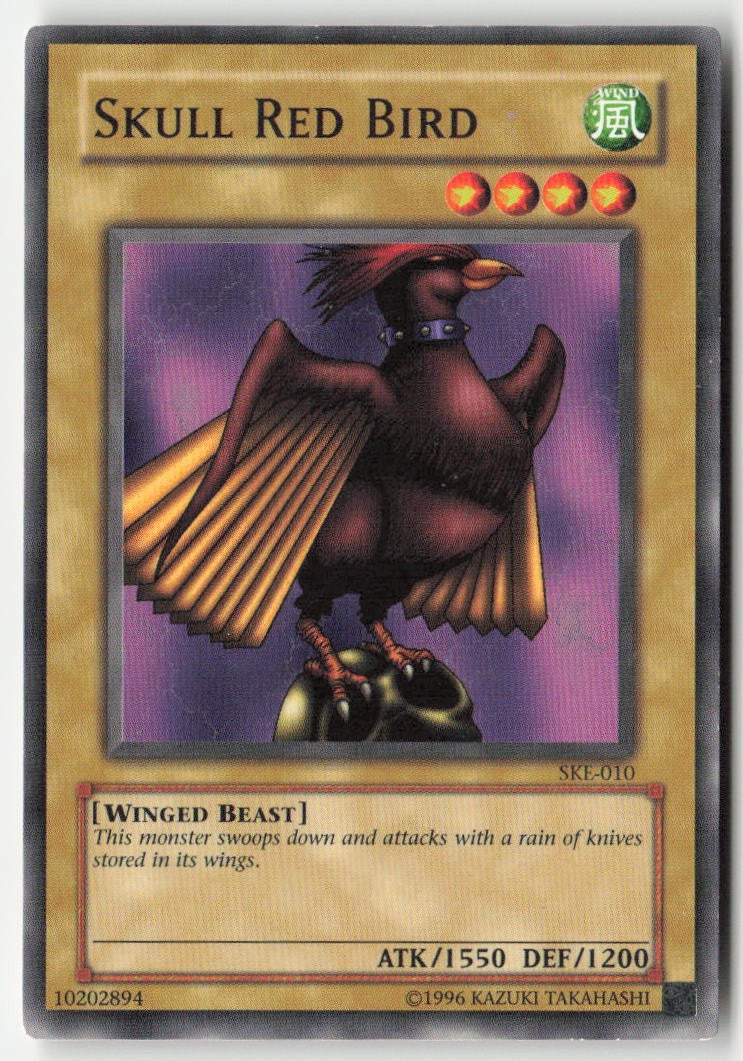 Skull Red Bird SKE-010 Unlimited Common Moderately Played
