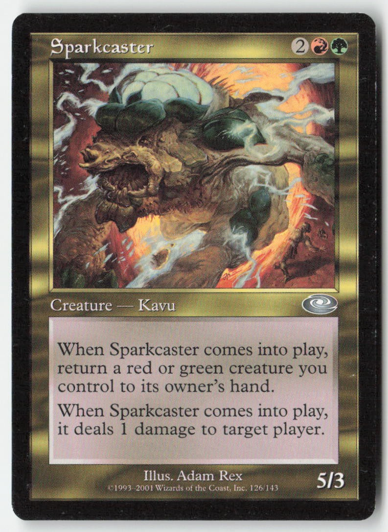 Sparkcaster PLS 126 Uncommon Moderately Played