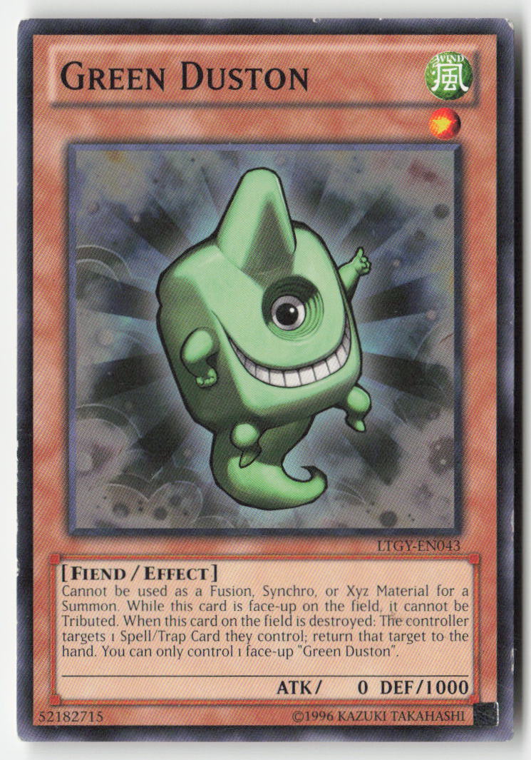 Green Duston LTGY-EN043 Unlimited Common Moderately Played