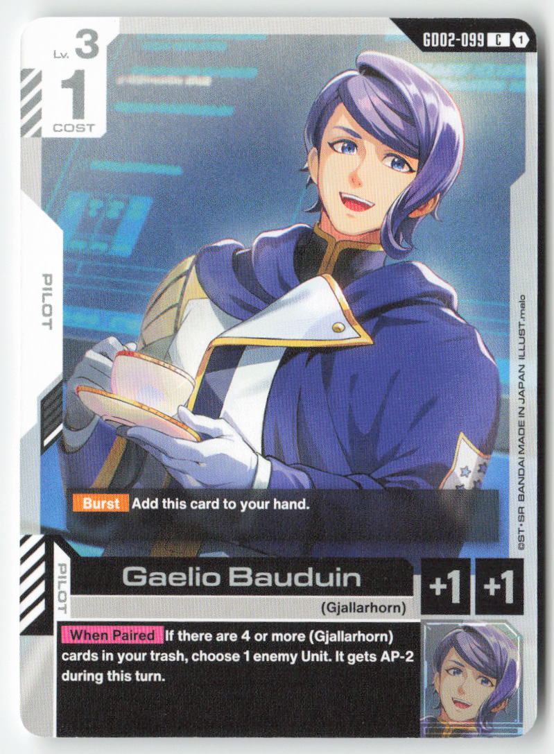 Gaelio Bauduin GD02-099 Common Normal Lightly Played