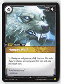 Hungry Wolf #125/166 - Vendetta - Riftbound - Uncommon - Lightly Played