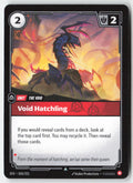 Void Hatchling #018/221 - Spiritforged - Riftbound - Uncommon - Lightly Played