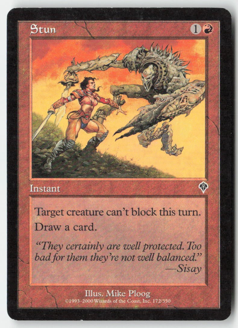 Stun INV 172 Common Moderately Played