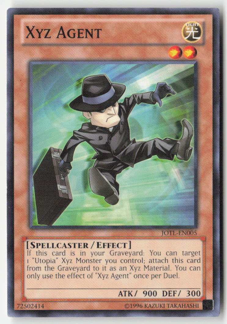 Xyz Agent JOTL-EN005 Unlimited Common Moderately Played