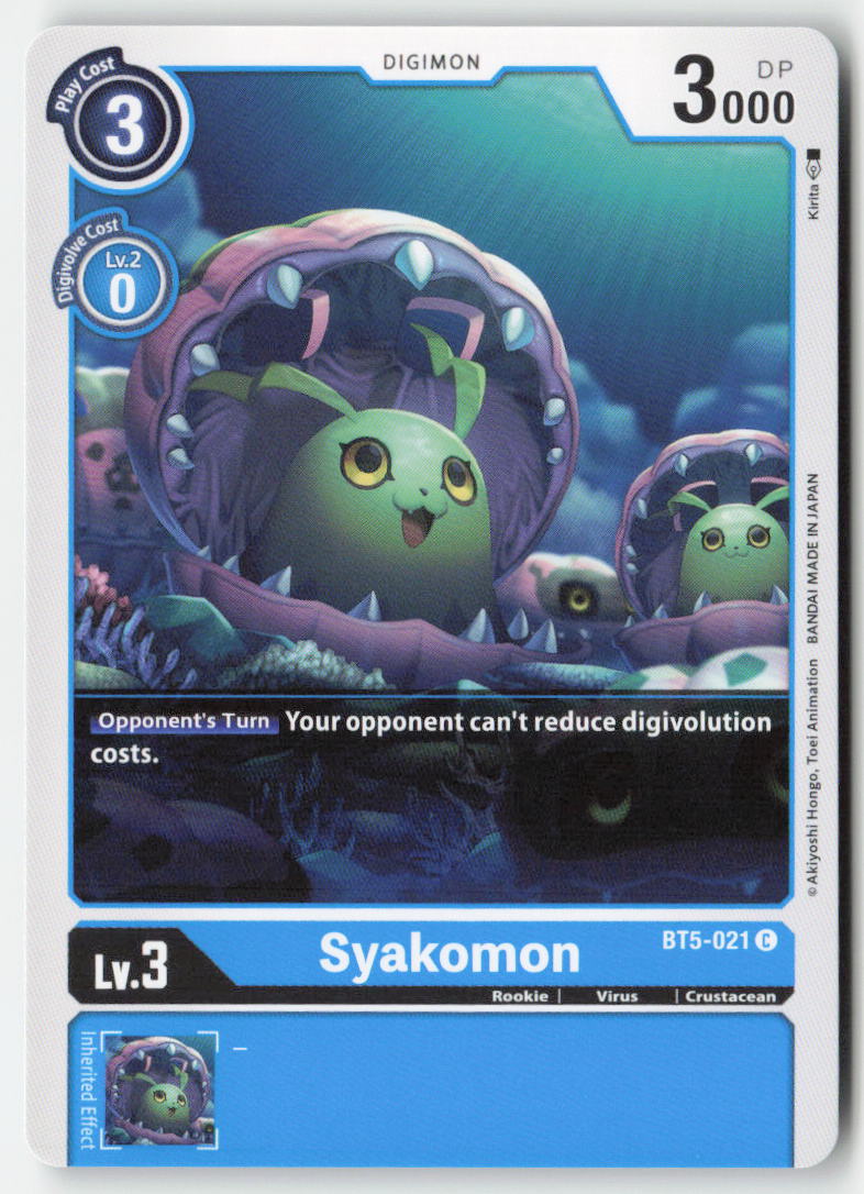 Syakomon BT5-021 Normal Common Near Mint