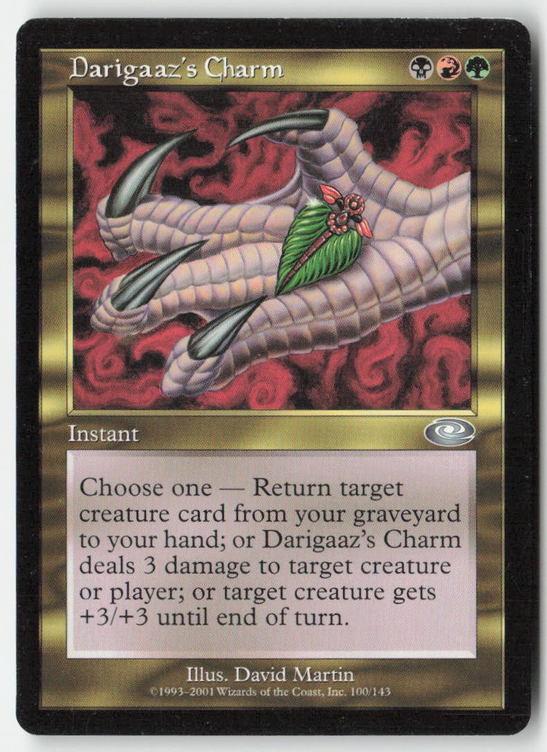 Darigaaz's Charm PLS 100 Uncommon Moderately Played