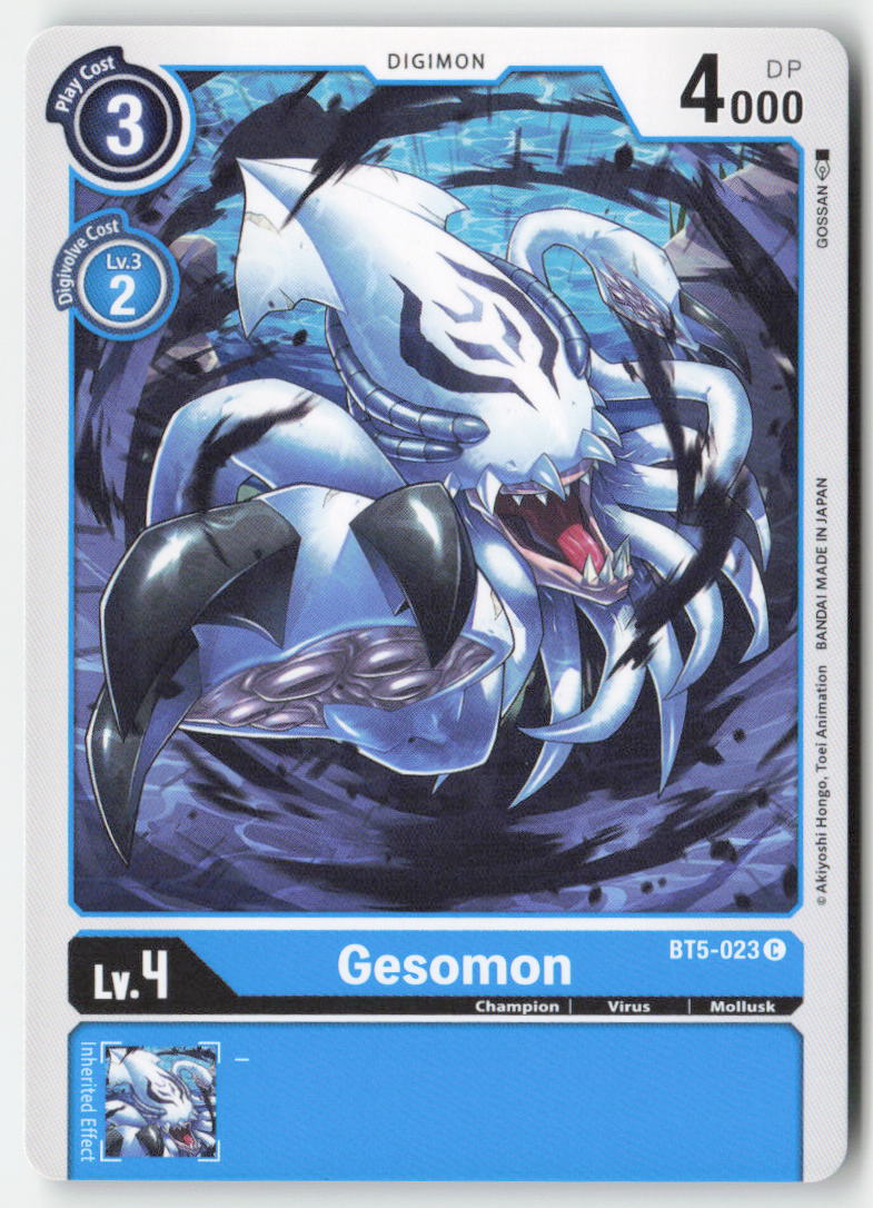 Gesomon BT5-023 Normal Common Near Mint