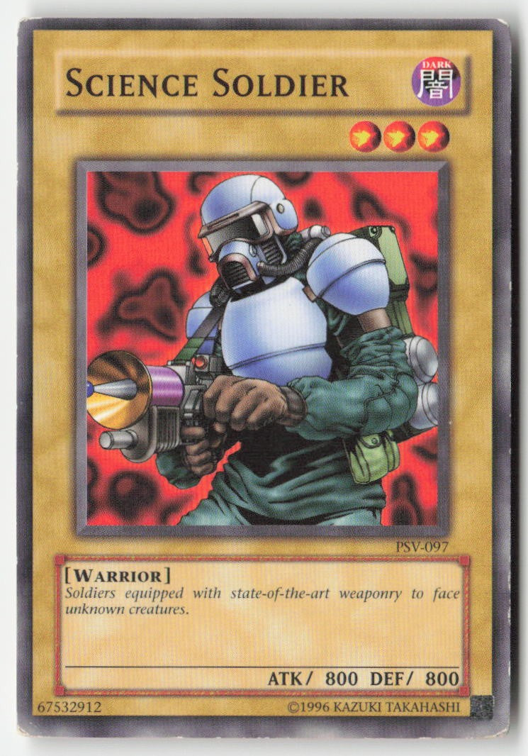 Science Soldier PSV-097 Unlimited Common Moderately Played