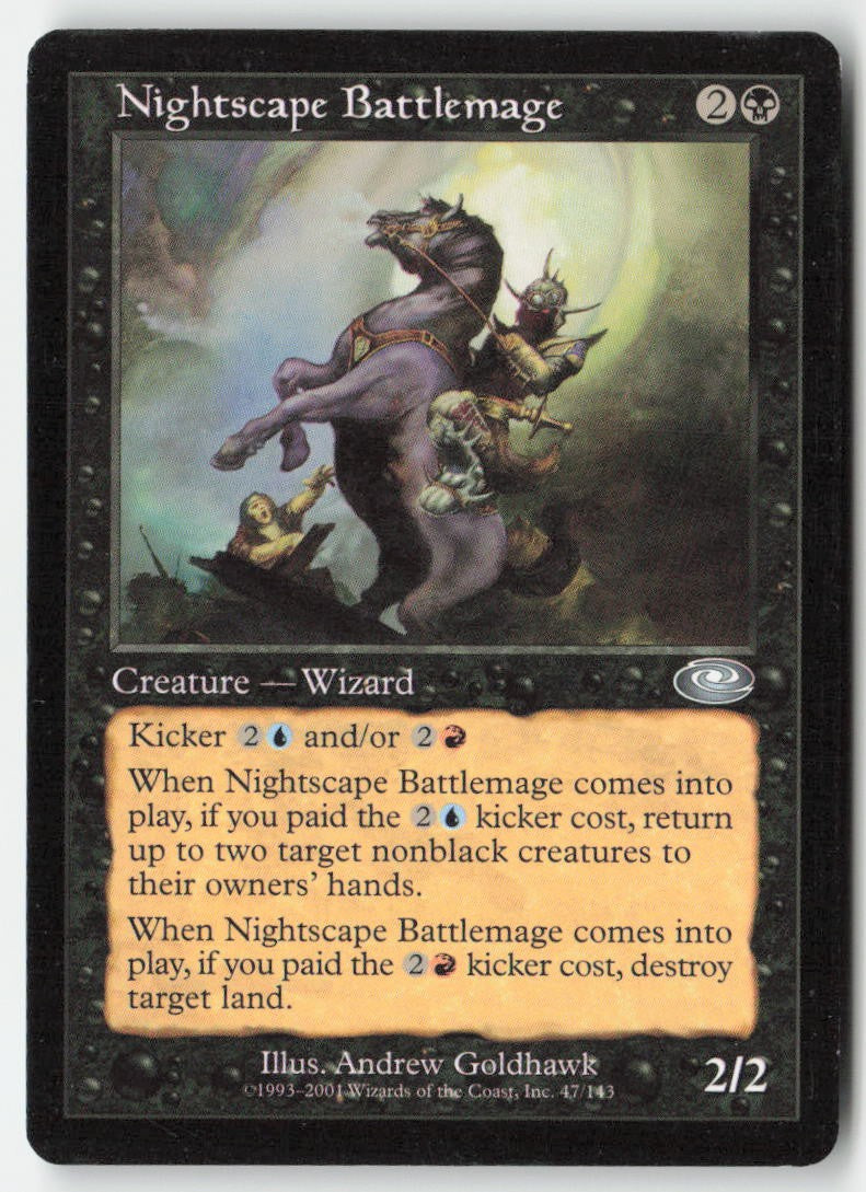 Nightscape Battlemage PLS 47 Uncommon Moderately Played