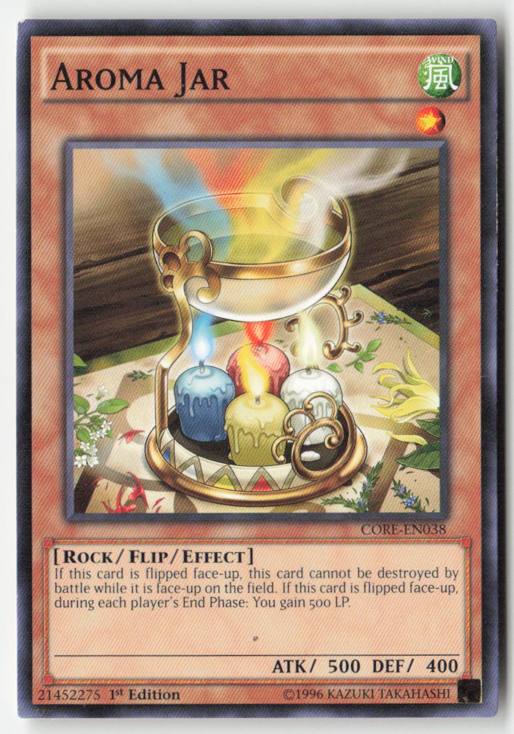 Aroma Jar CORE-EN038 1st Edition Common Moderately Played