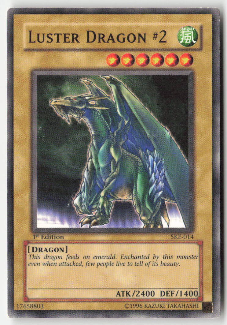 Luster Dragon #2 SKE-014 1st Edition Common Moderately Played