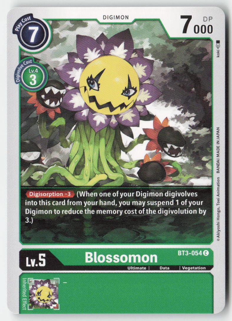 Blossomon BT3-054 Normal Common Near Mint