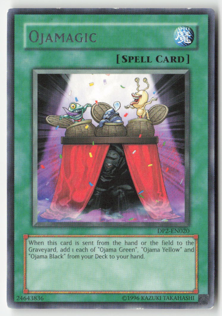 Ojamagic DP2-EN020 Unlimited Rare Moderately Played, Front