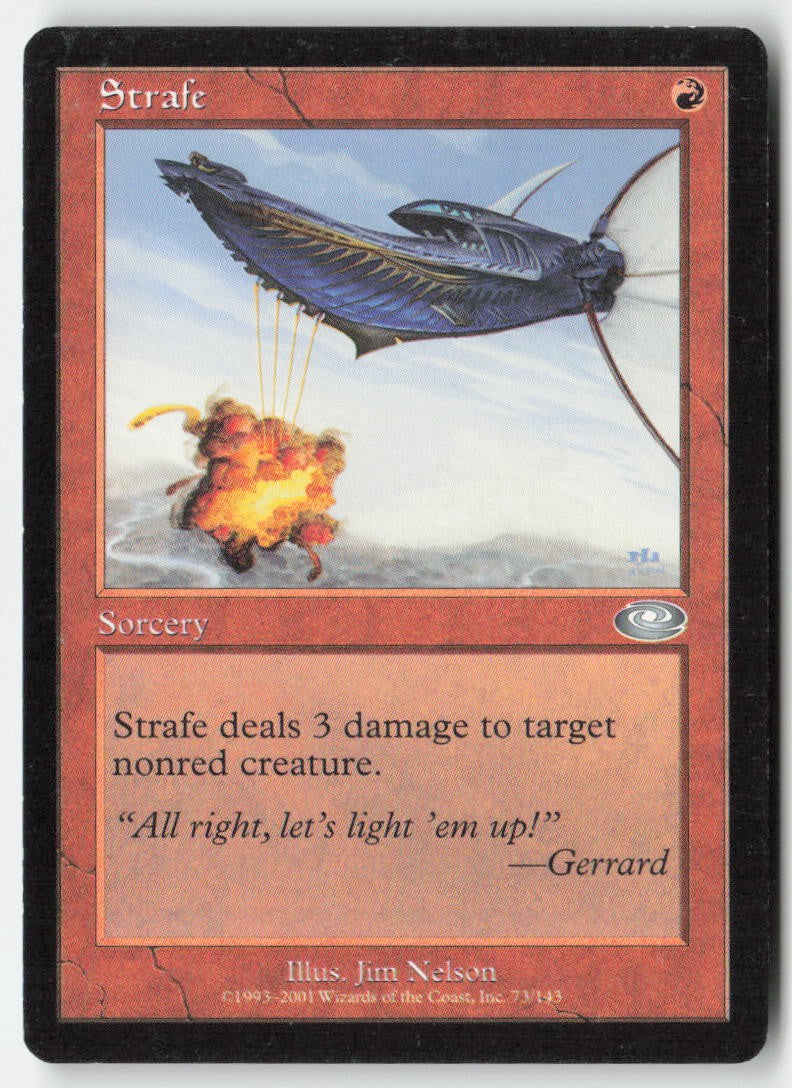 Strafe PLS 73 Uncommon Moderately Played
