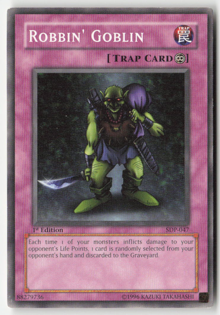 Robbin' Goblin SDP-047 1st Edition Common Moderately Played