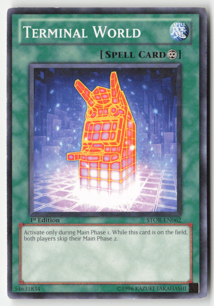Terminal World STOR-EN062 1st Edition Common Moderately Played, Front