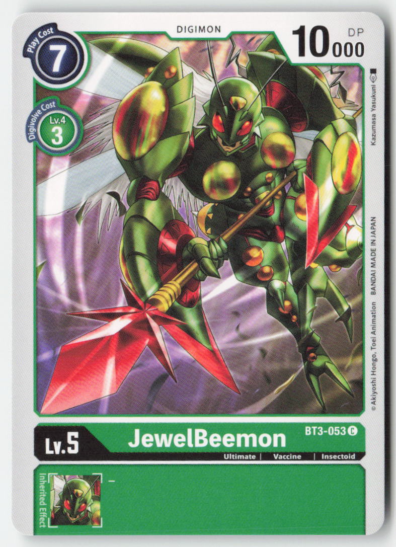 JewelBeemon BT3-053 Normal Common Near Mint