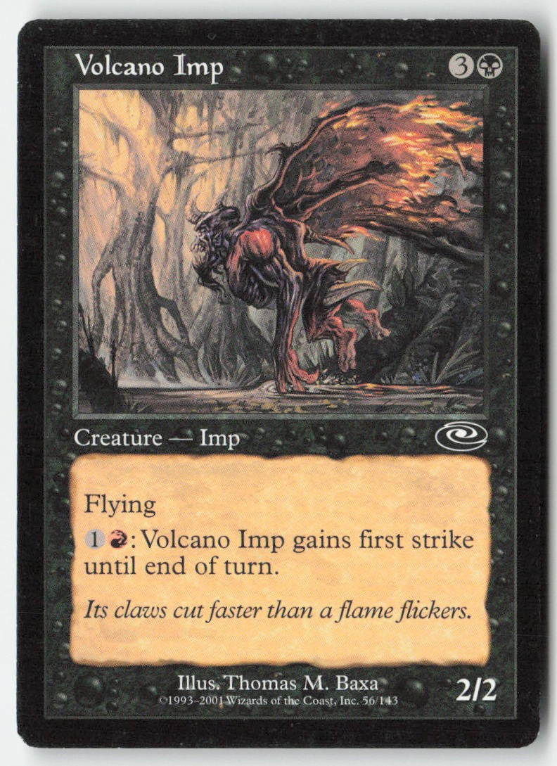 Volcano Imp PLS 56 Common Moderately Played