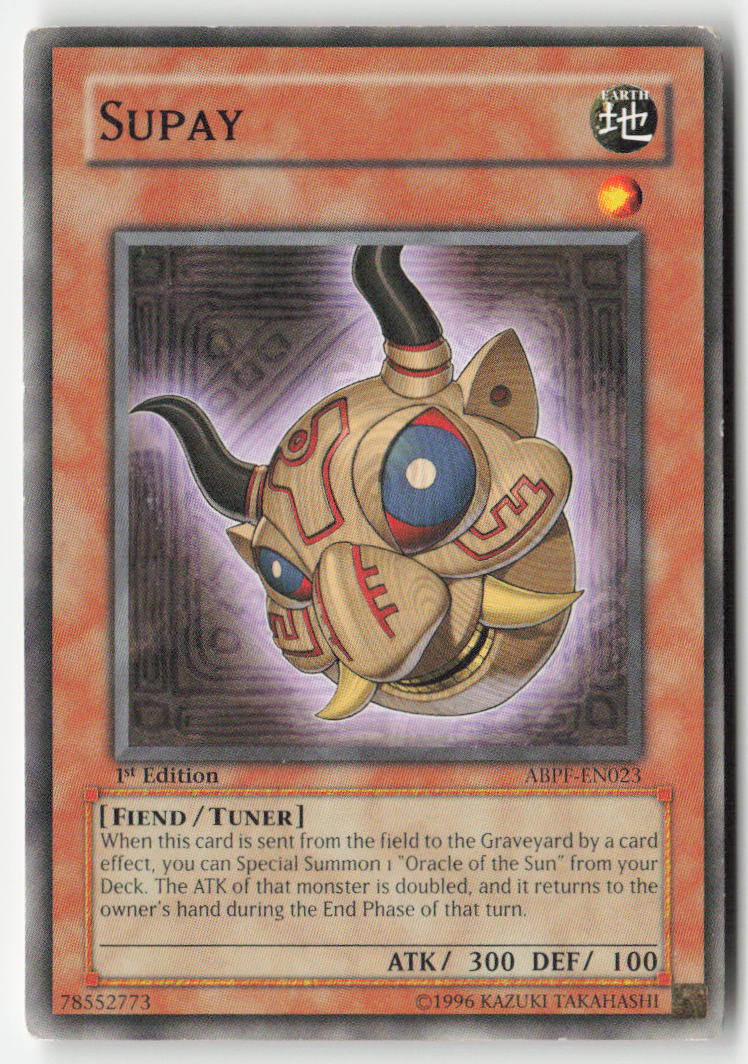 Supay ABPF-EN023 1st Edition Common Moderately Played, Front