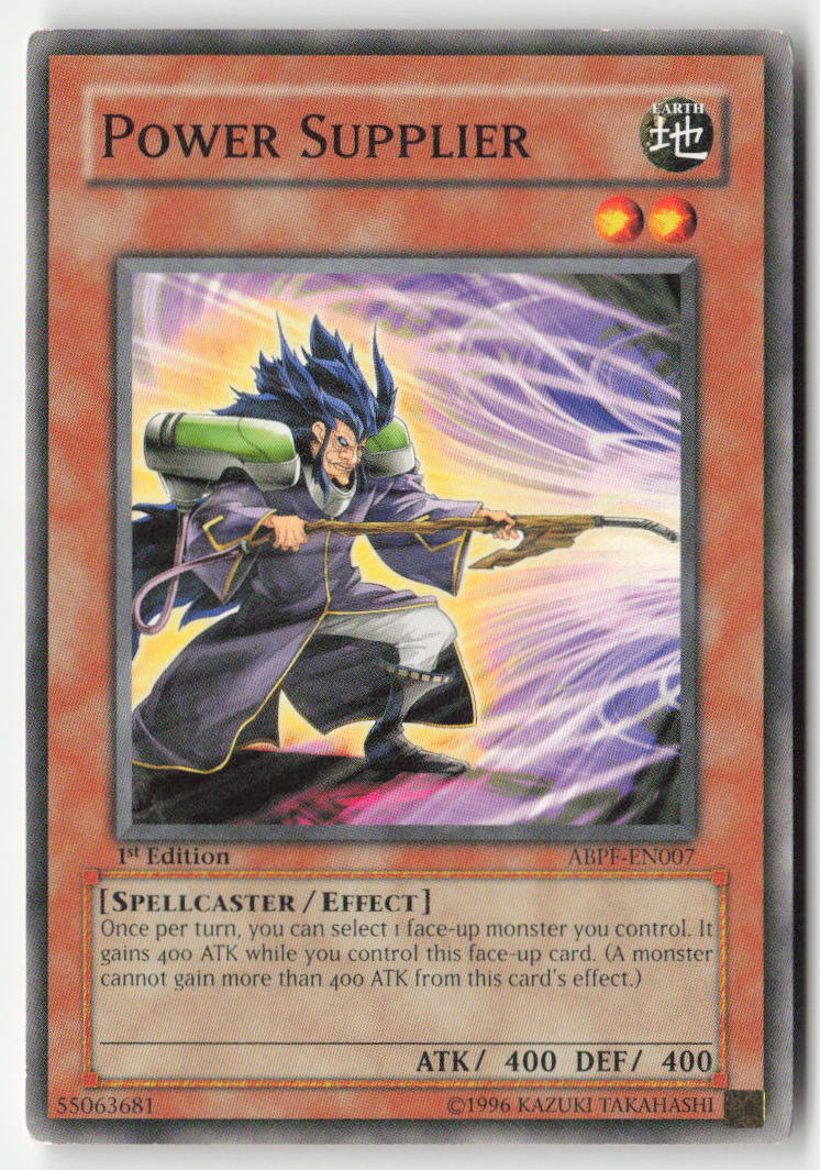 Power Supplier ABPF-EN007 1st Edition Common Moderately Played