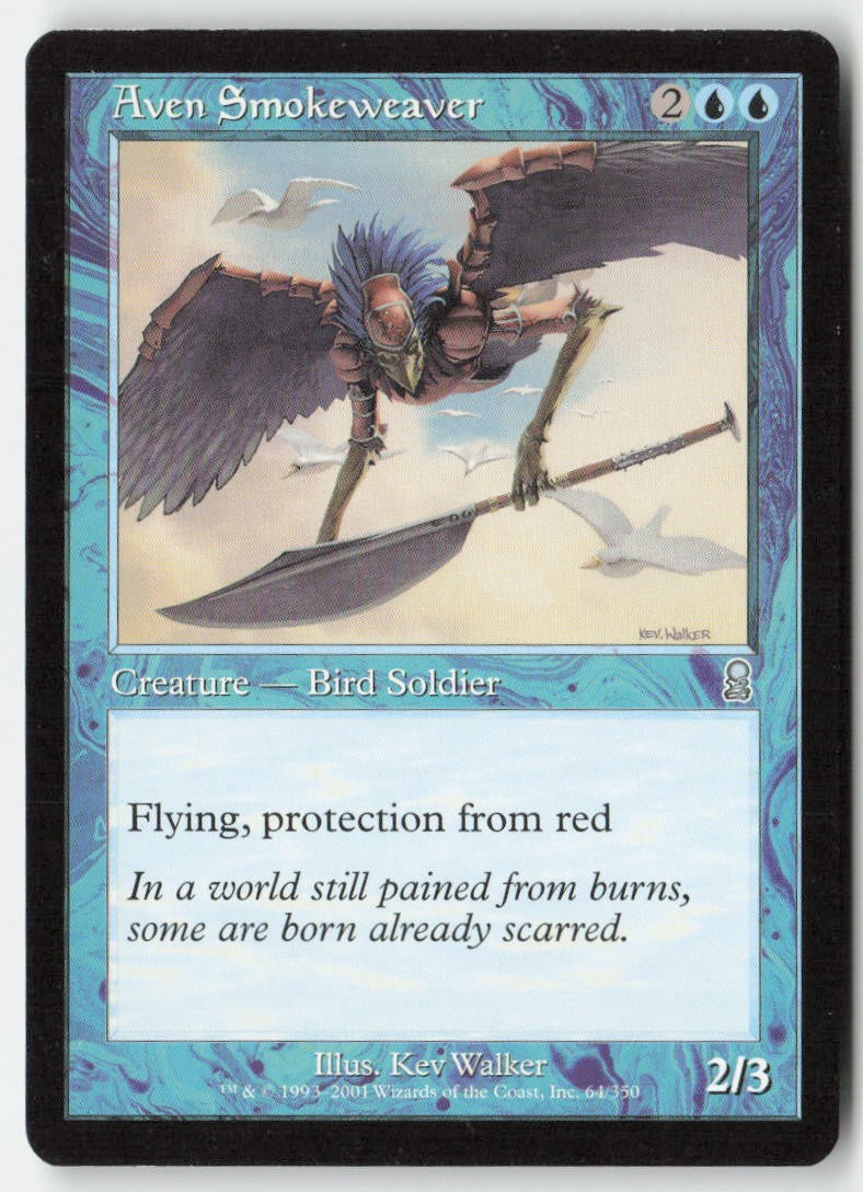 Aven Smokeweaver ODY 64 Uncommon Moderately Played, Front