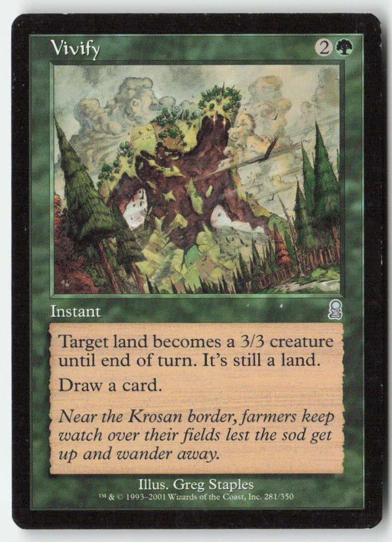 Vivify ODY 281 Uncommon Moderately Played, Front