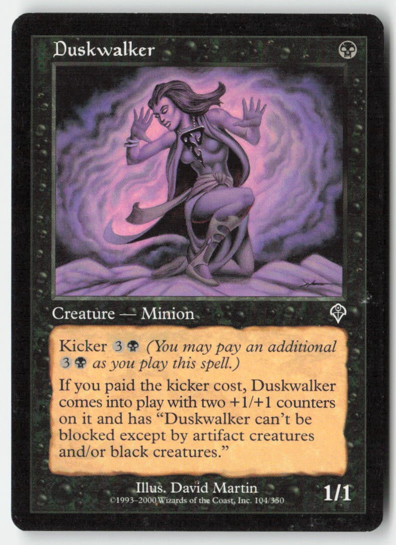 Duskwalker INV 104 Common Moderately Played