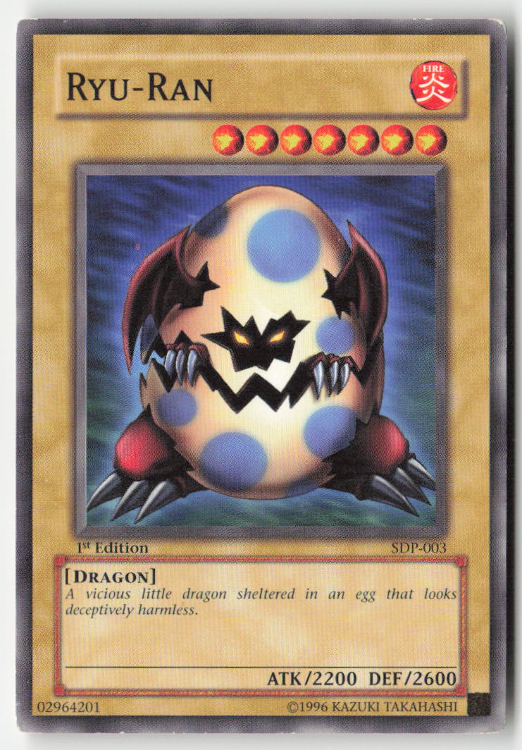 Ryu-Ran SDP-003 1st Edition Common Moderately Played, Front