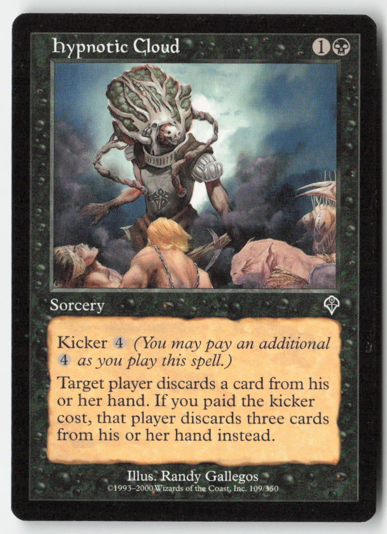 Hypnotic Cloud INV 109 Common Moderately Played, Front
