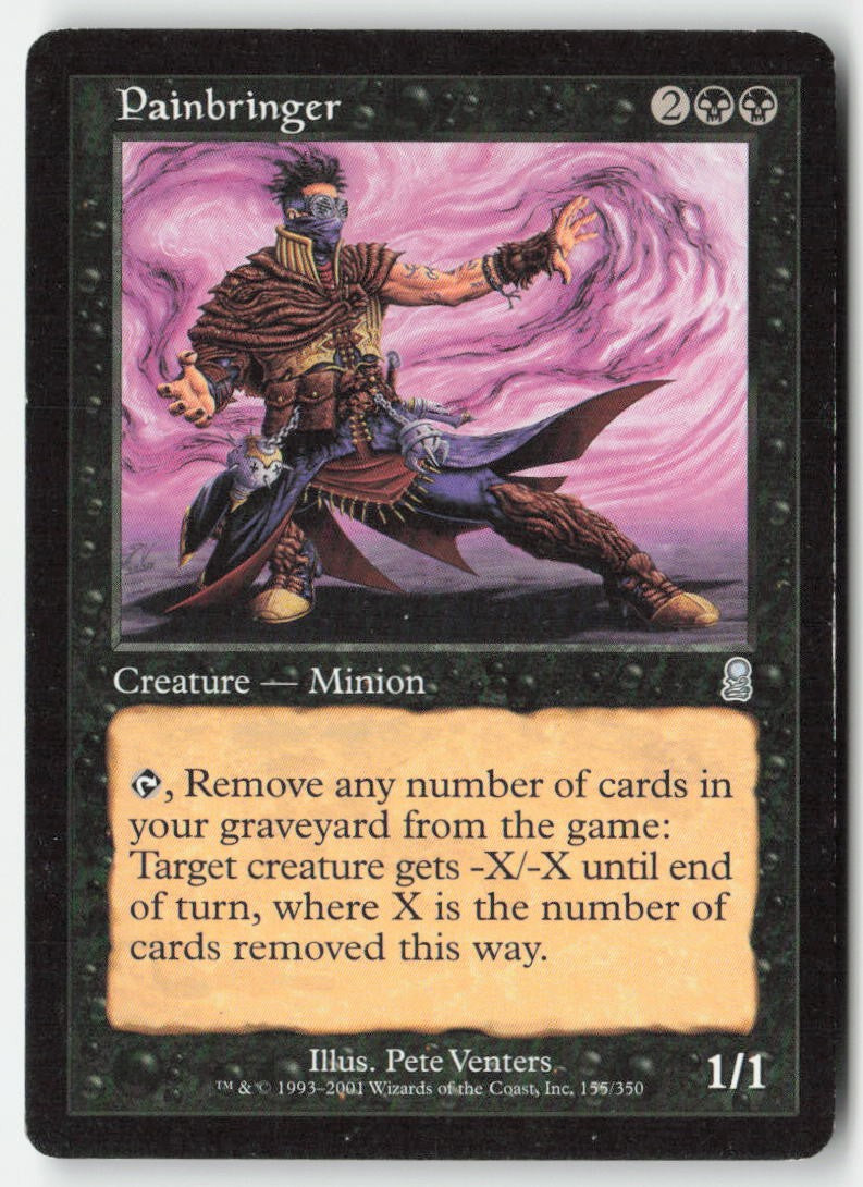 Painbringer ODY 155 Uncommon Moderately Played, Front