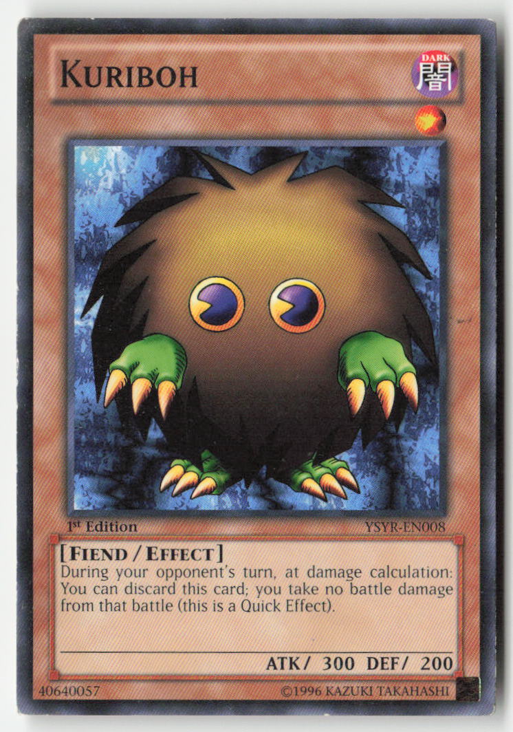 Kuriboh YSYR-EN008 1st Edition Common Moderately Played, Front