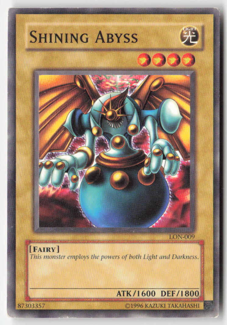Shining Abyss LON-009 Unlimited Common Moderately Played
