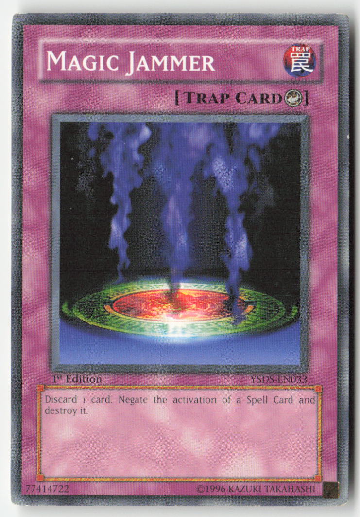 Magic Jammer YSDS-EN033 1st Edition Common Moderately Played, Front