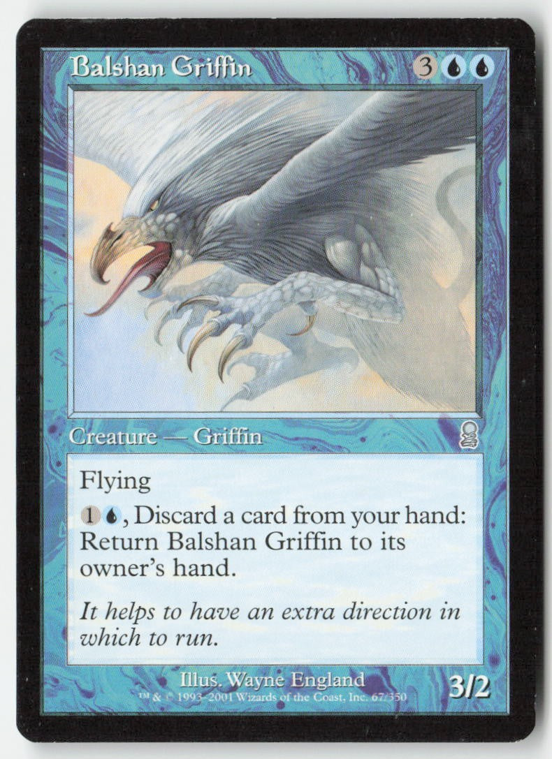 Balshan Griffin ODY 67 Uncommon Moderately Played
