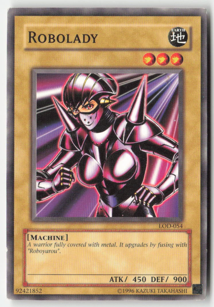 Robolady LOD-054 Unlimited Common Moderately Played, Front