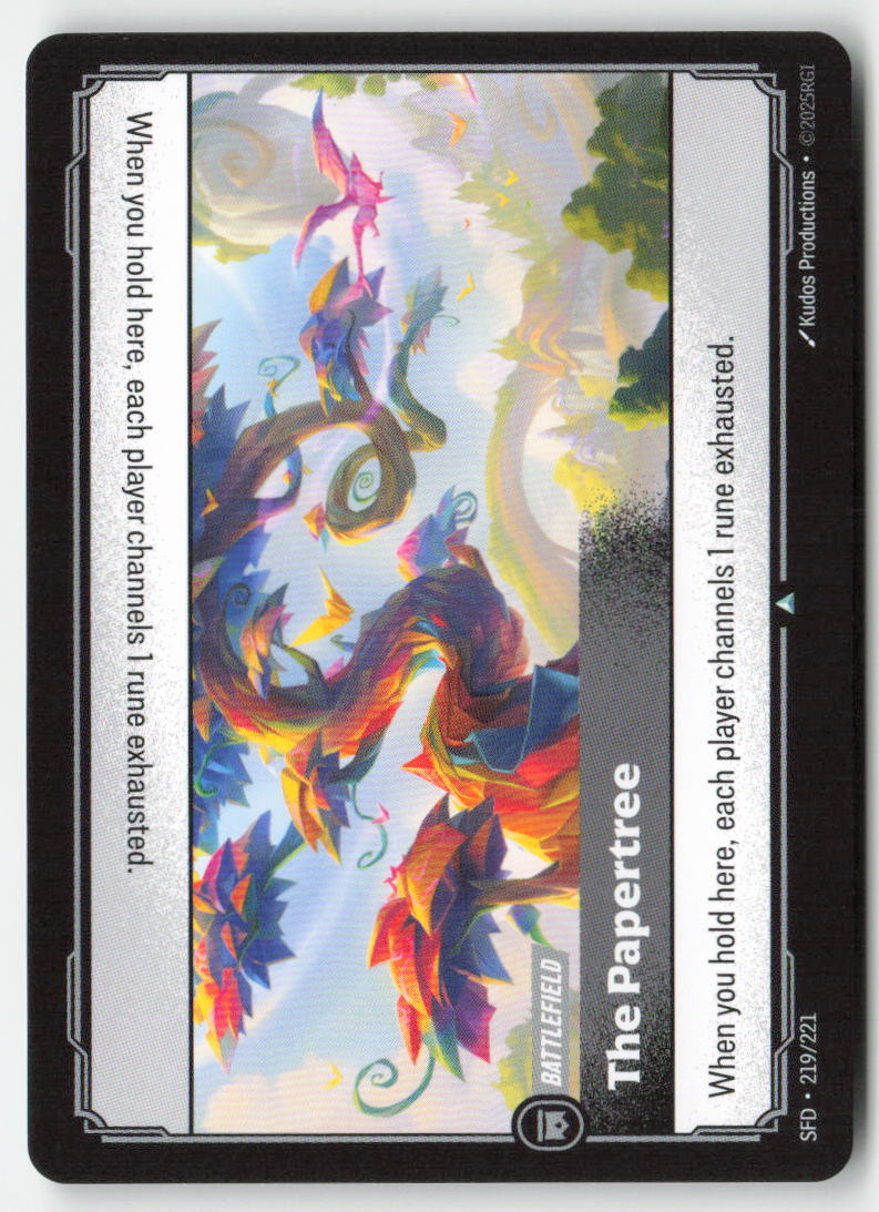 The Papertree #219/221 - Spiritforged - Riftbound - Uncommon - Lightly Played