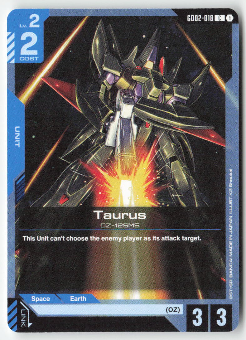 Taurus GD02-018 Common Normal Lightly Played