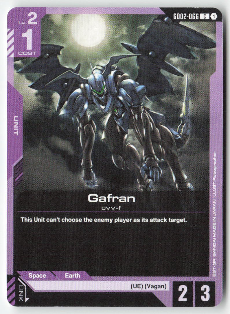Gafran GD02-066 Common Normal Lightly Played
