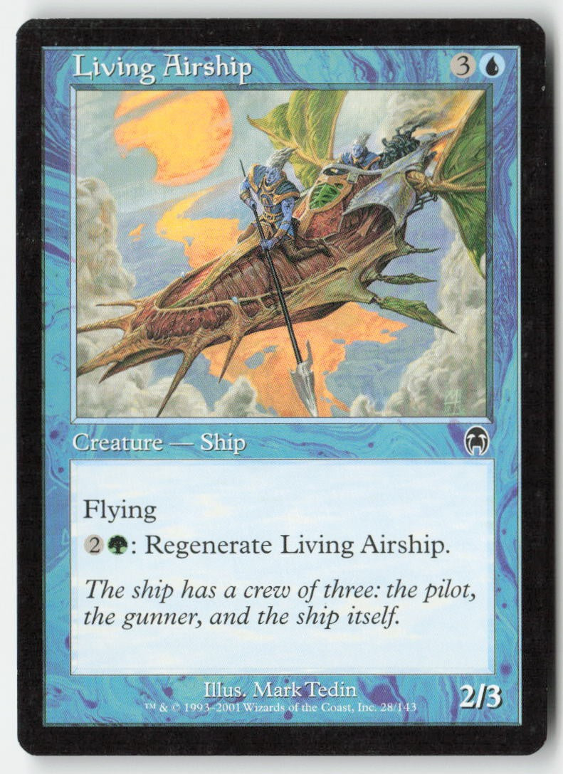 Living Airship APC 28 Common Moderately Played