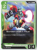 Gundam AGE-1 Titus GD02-031 Common Normal Lightly Played