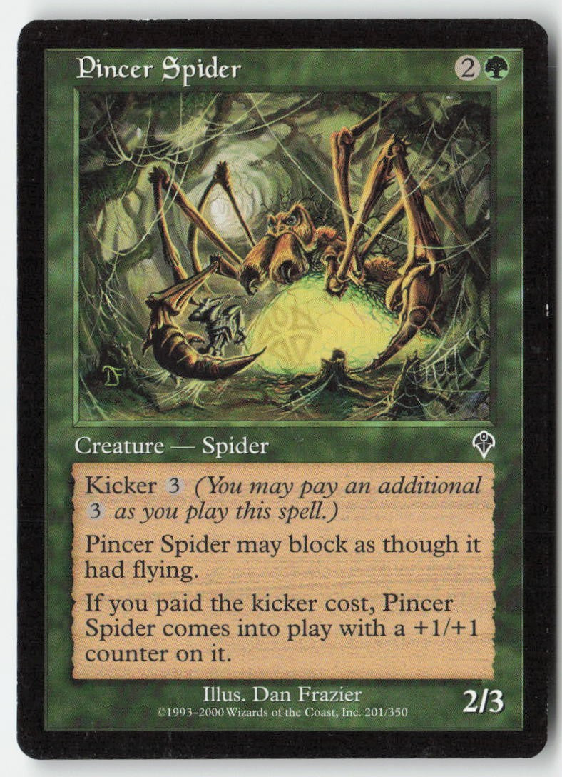 Pincer Spider INV 201 Common Moderately Played