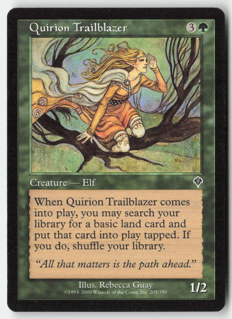 Quirion Trailblazer INV 205 Common Moderately Played