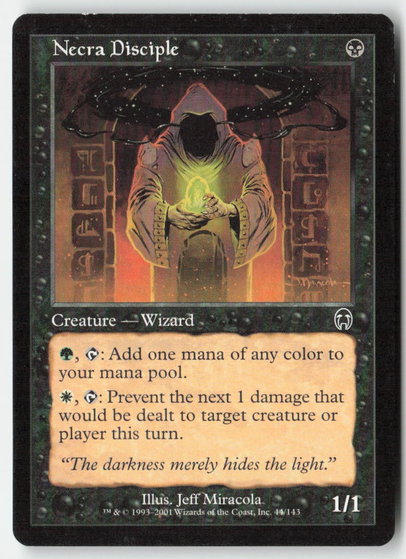 Necra Disciple APC 44 Common Moderately Played