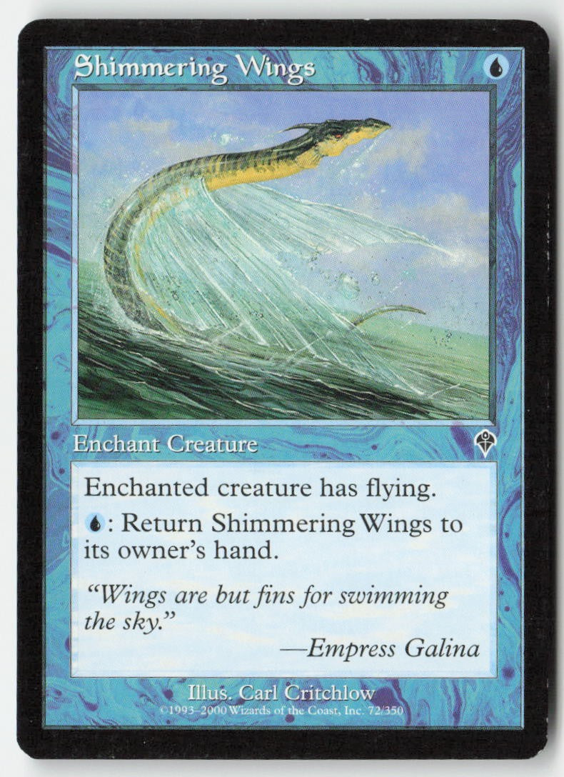 Shimmering Wings INV 72 Common Moderately Played