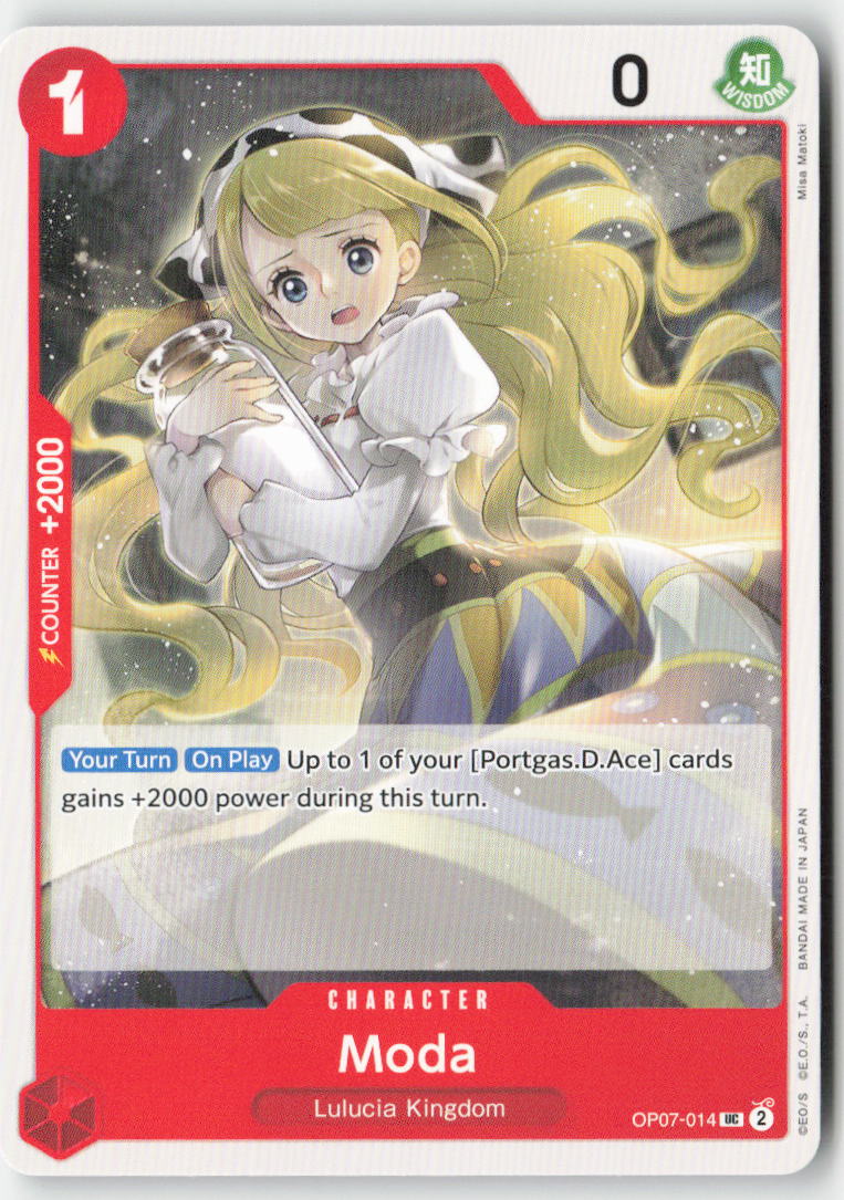 Moda OP07-014 Normal Uncommon Lightly Played
