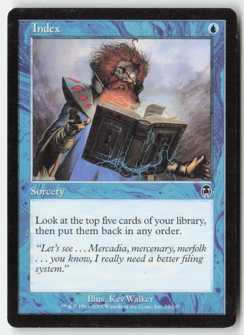 Index APC 25 Common Moderately Played